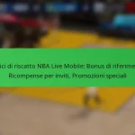 Codici di riscatto NBA Live Mobile: Bonus di riferimento, Ricompense per inviti, Promozioni speciali