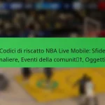 Codici di riscatto NBA Live Mobile: Sfide giornaliere, Eventi della comunità, Oggetti rari