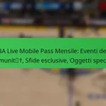 NBA Live Mobile Pass Mensile: Eventi della comunità, Sfide esclusive, Oggetti speciali